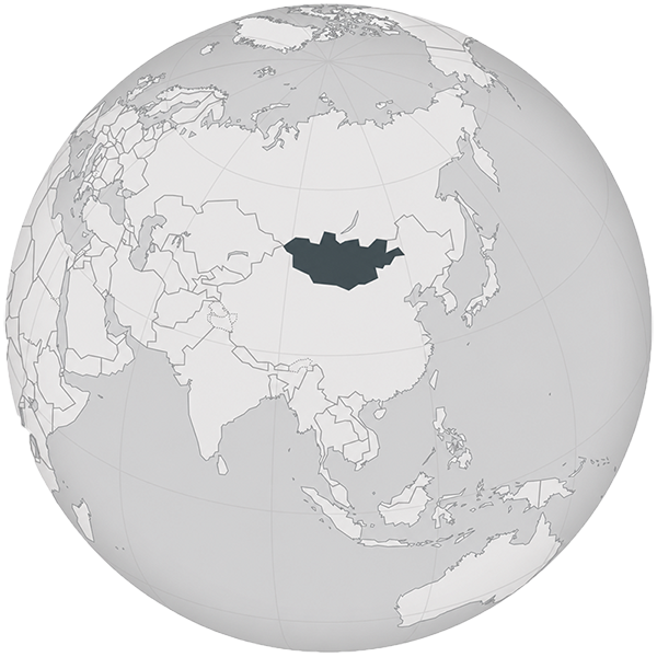 Mongolia Tour Map